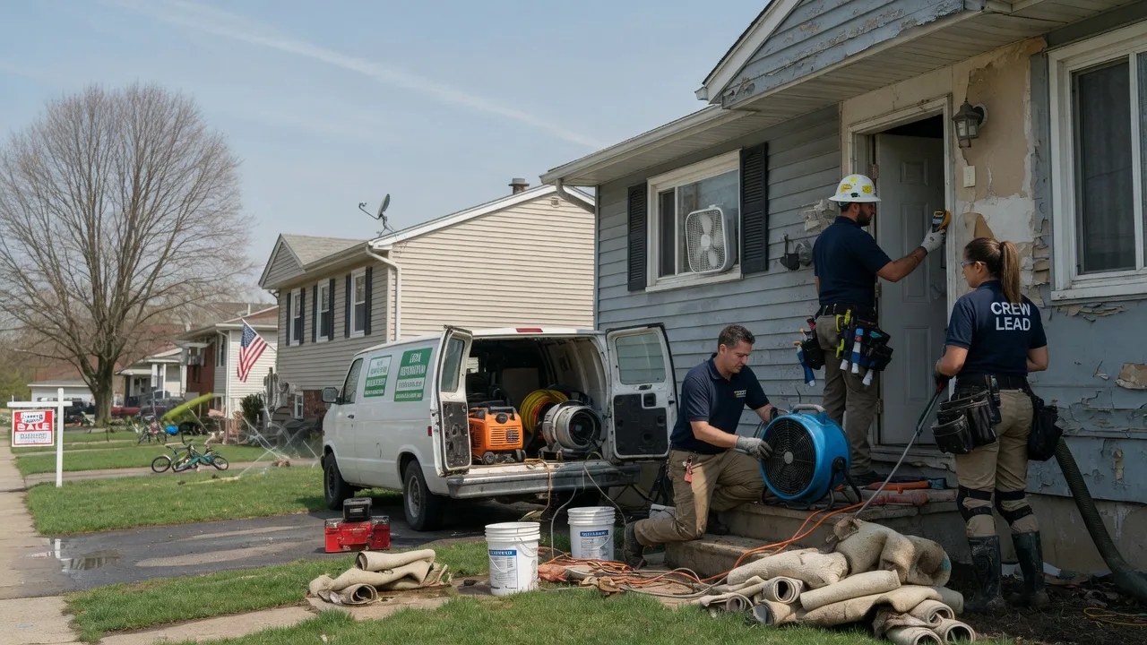 Flood Cleanup in Waterford Works, NJ near me