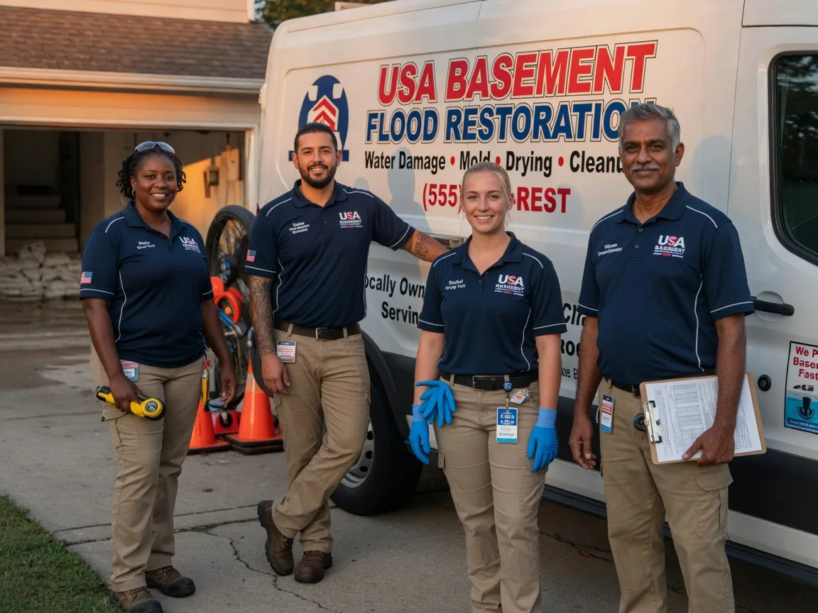Basement Flood Cleanup company in Waterford Works, NJ