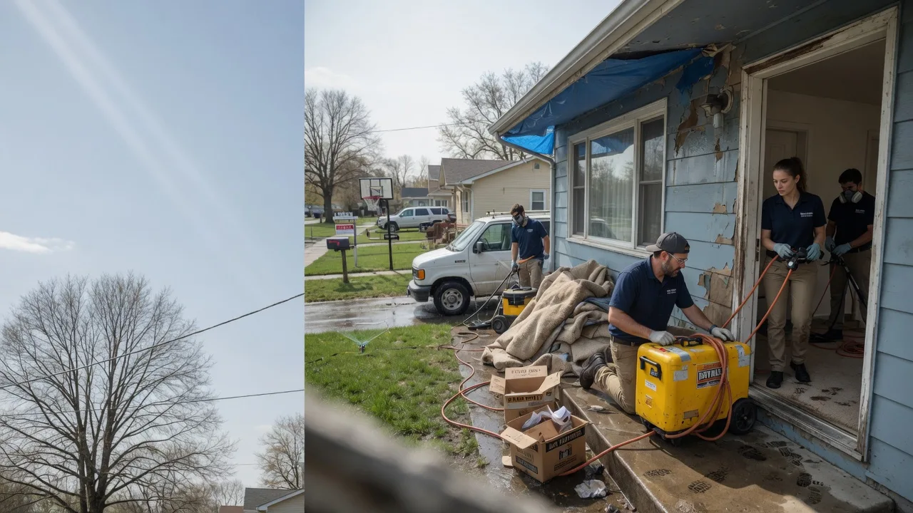 Basement Flood Cleanup in Waterford Works, NJ near me